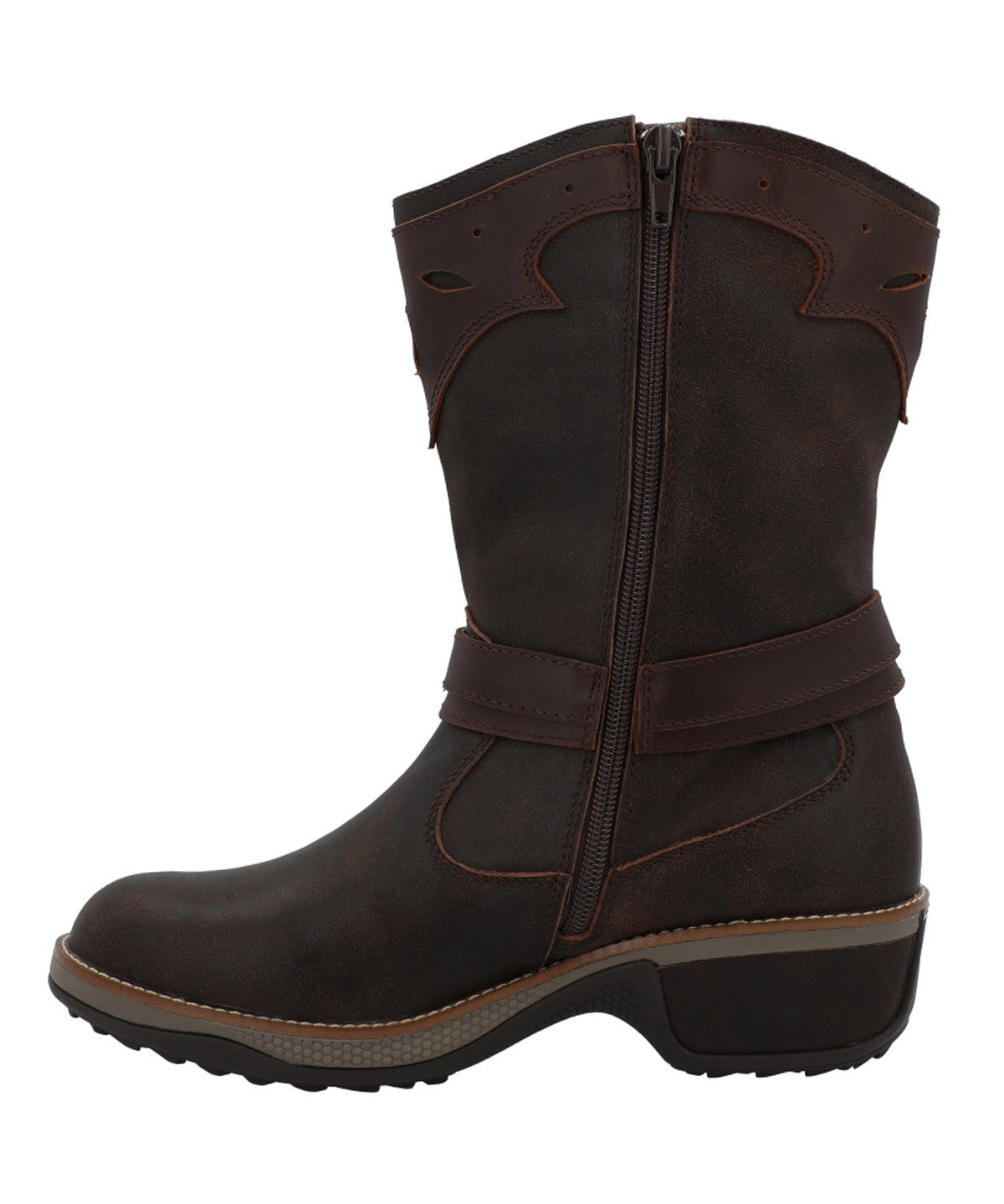 Bota Para Mujer Cuero Nia Marrón Rockford