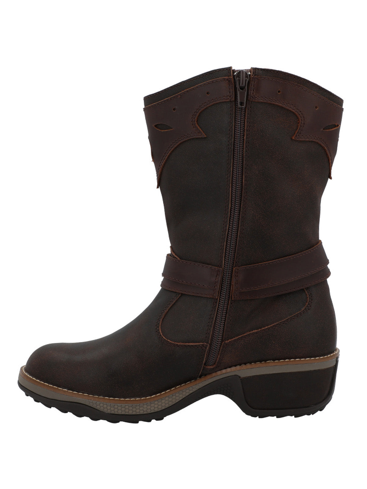 Bota Para Mujer Cuero Nia Marrón Rockford