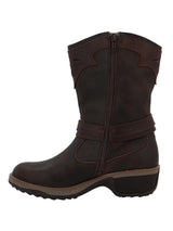 Bota Para Mujer Cuero Nia Marrón Rockford