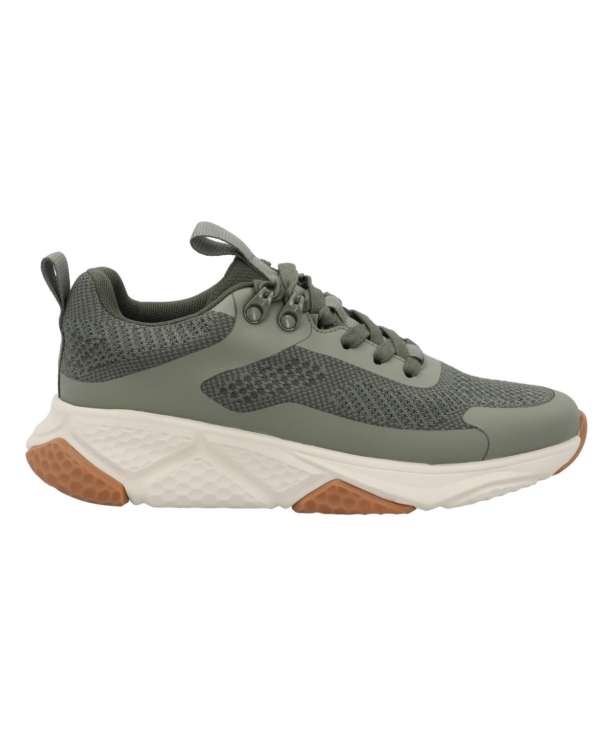 Zapatilla Para Mujer Cuero Benza Verde Rockford