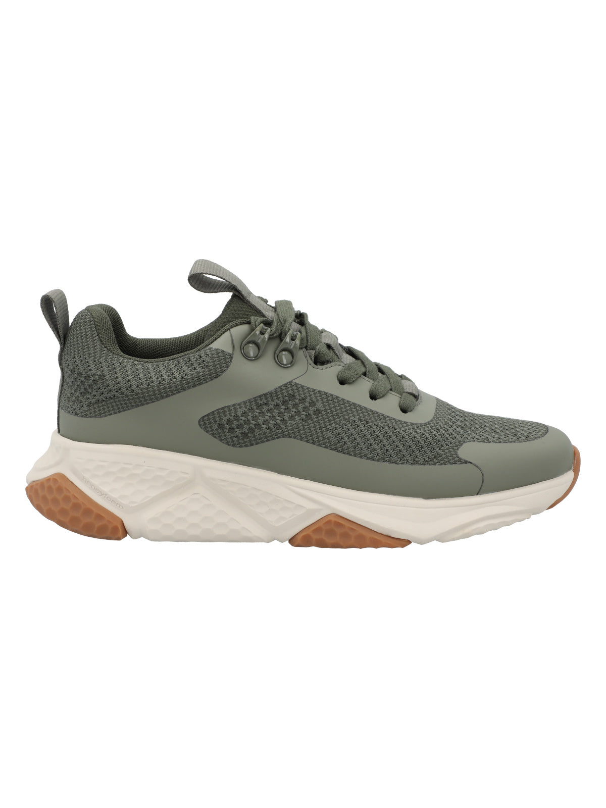 Zapatilla Para Mujer Cuero Benza Verde Rockford