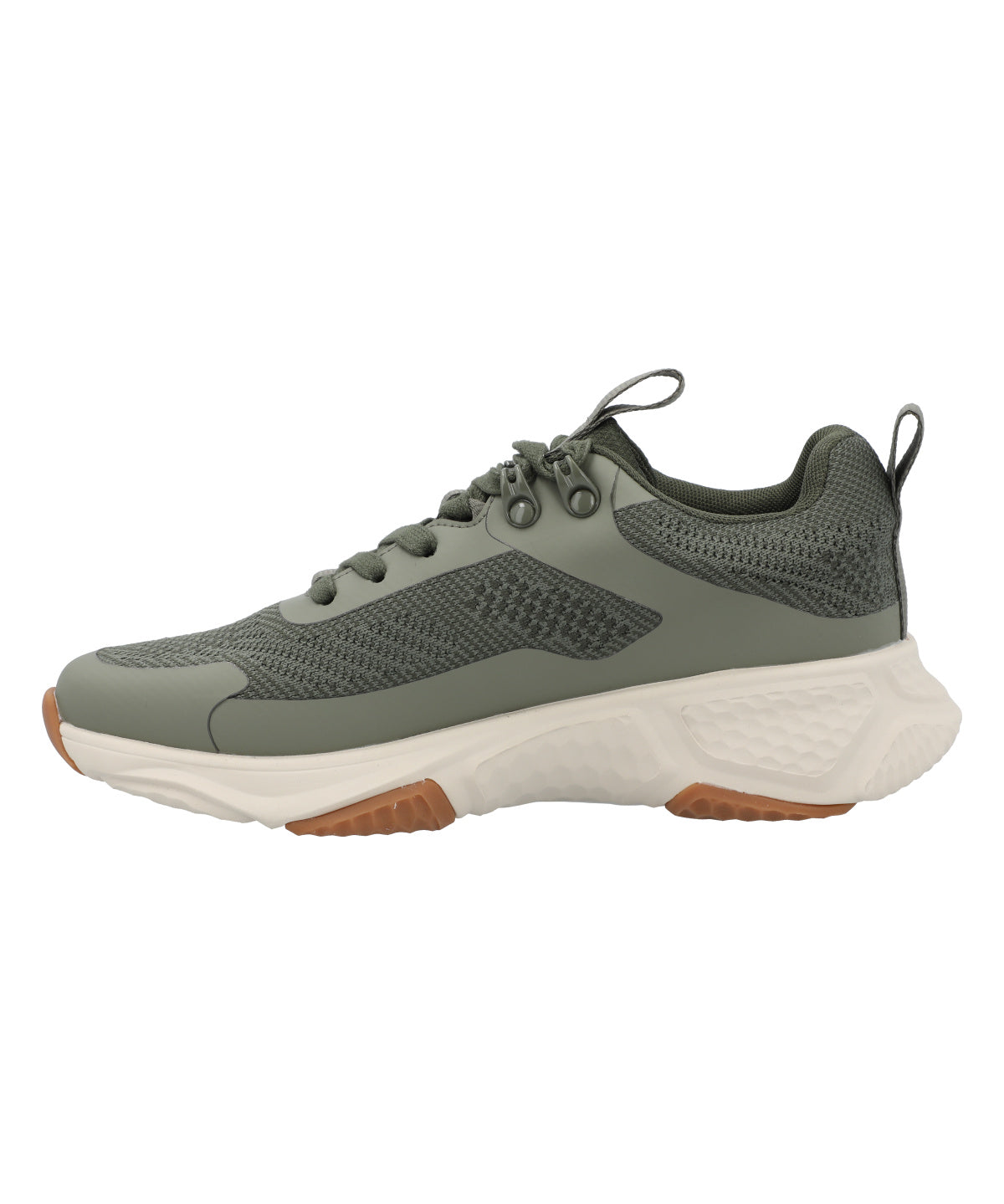 Zapatilla Para Mujer Cuero Benza Verde Rockford