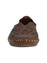 Slip On Cuero Mujer Hibiscus Rockford