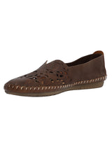 Slip On Cuero Mujer Hibiscus Rockford