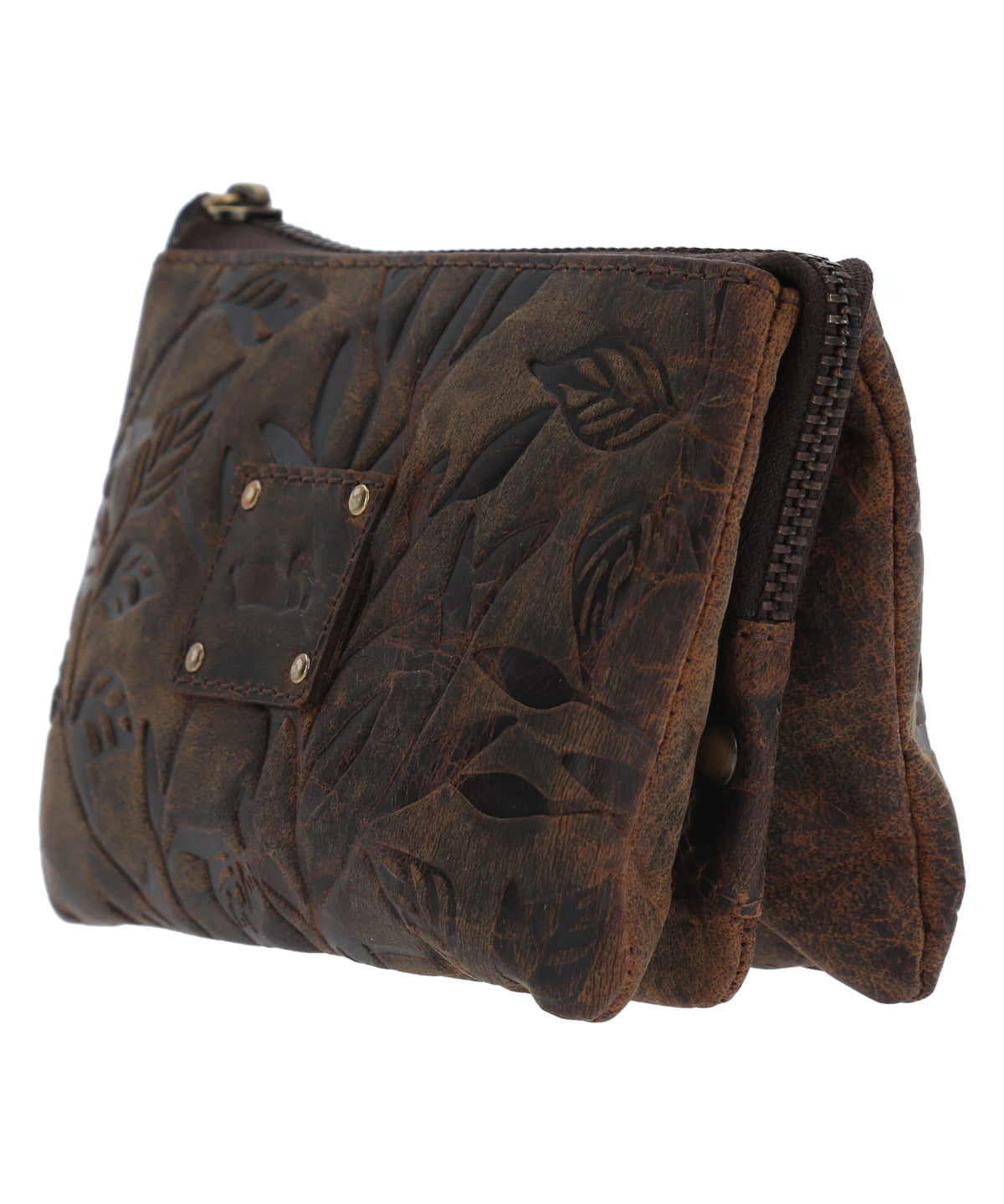 BILLETERA HU LEAVES POUCH