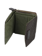 Billetera Cuero Mujer Sz Braid Flap Rockford
