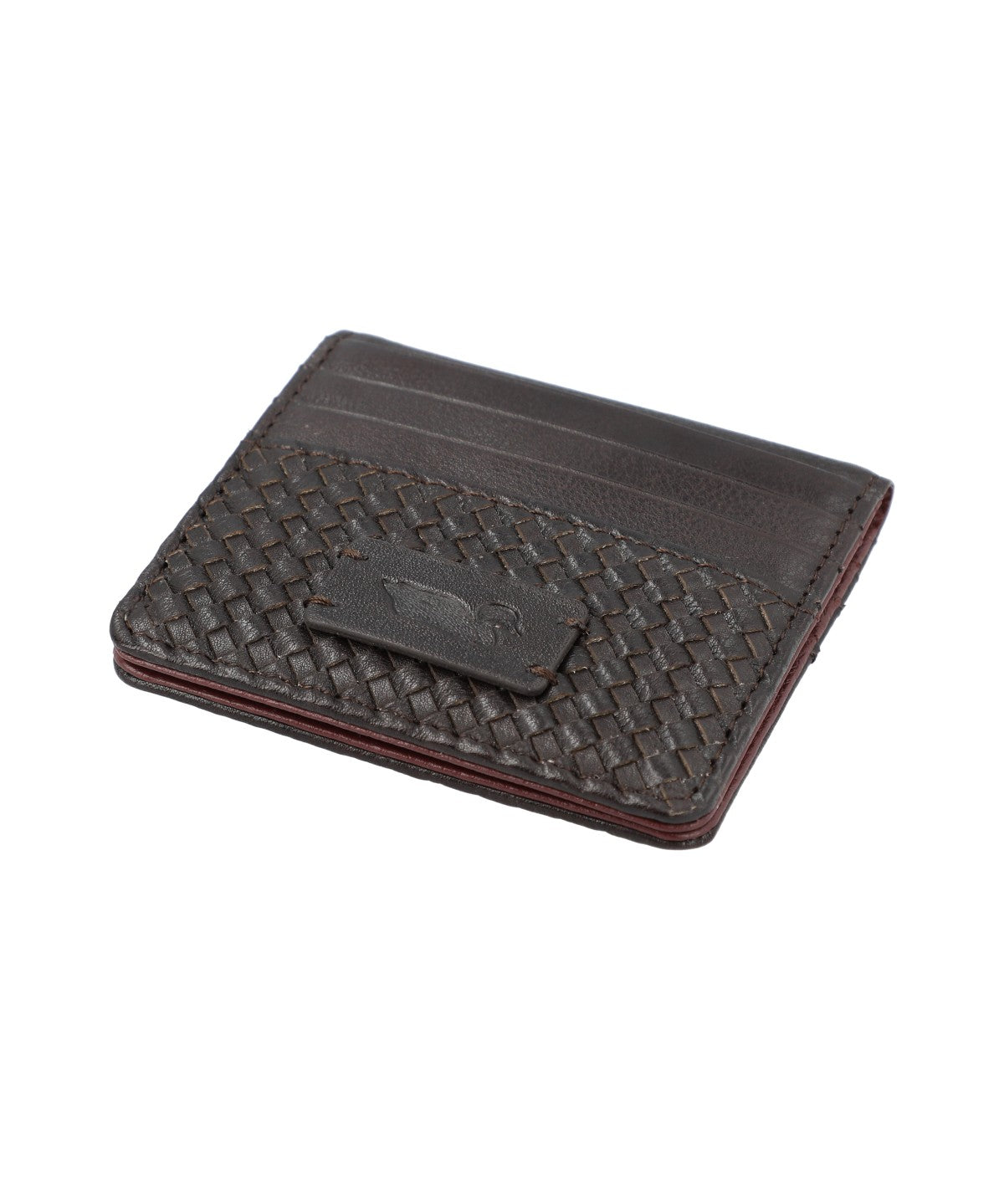 Billetera Cuero Mujer Sz Braid Cardholder Rockford