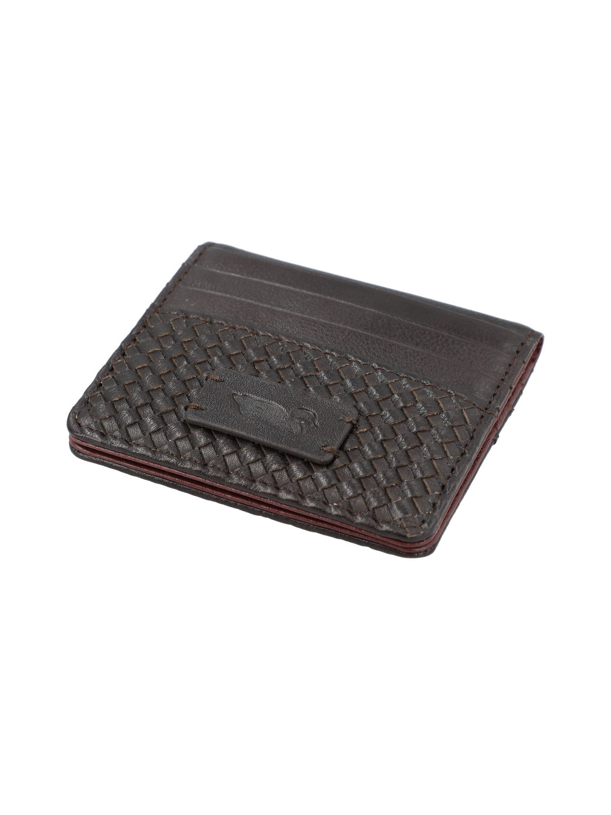 Billetera Cuero Mujer Sz Braid Cardholder Rockford