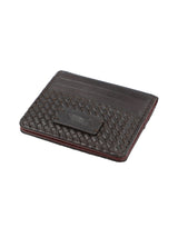 Billetera Cuero Mujer Sz Braid Cardholder Rockford