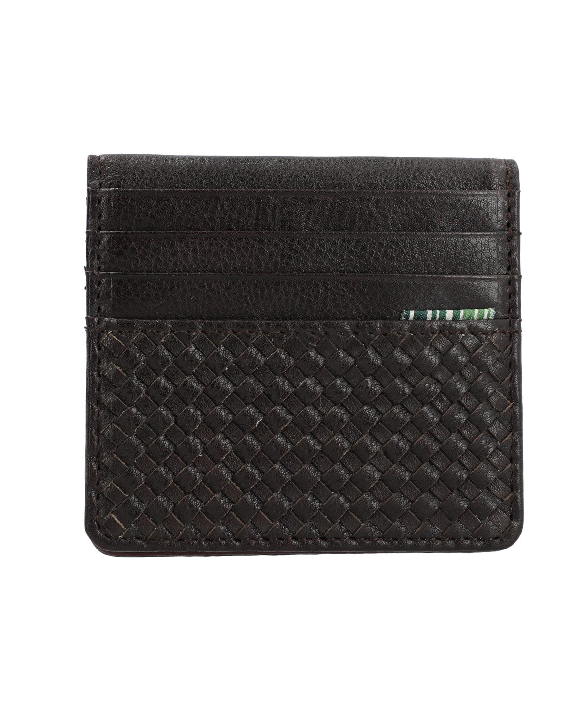 Billetera Cuero Mujer Sz Braid Cardholder Rockford