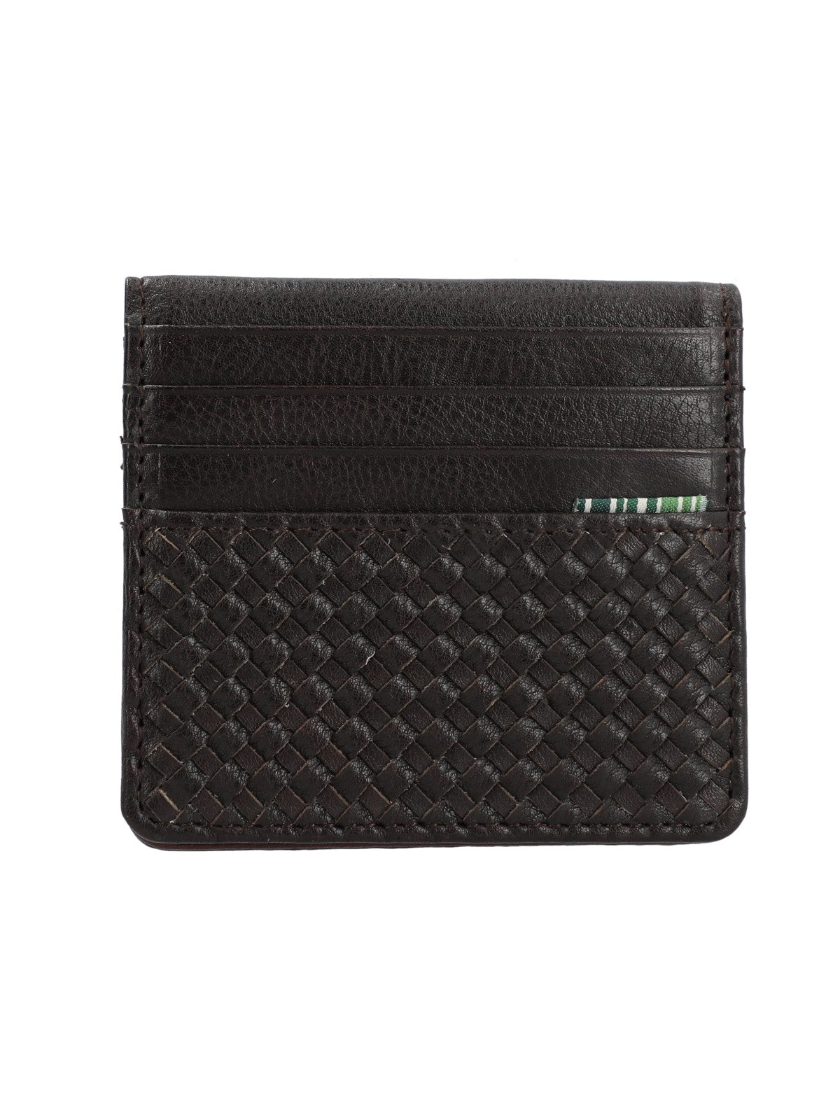 Billetera Cuero Mujer Sz Braid Cardholder Rockford