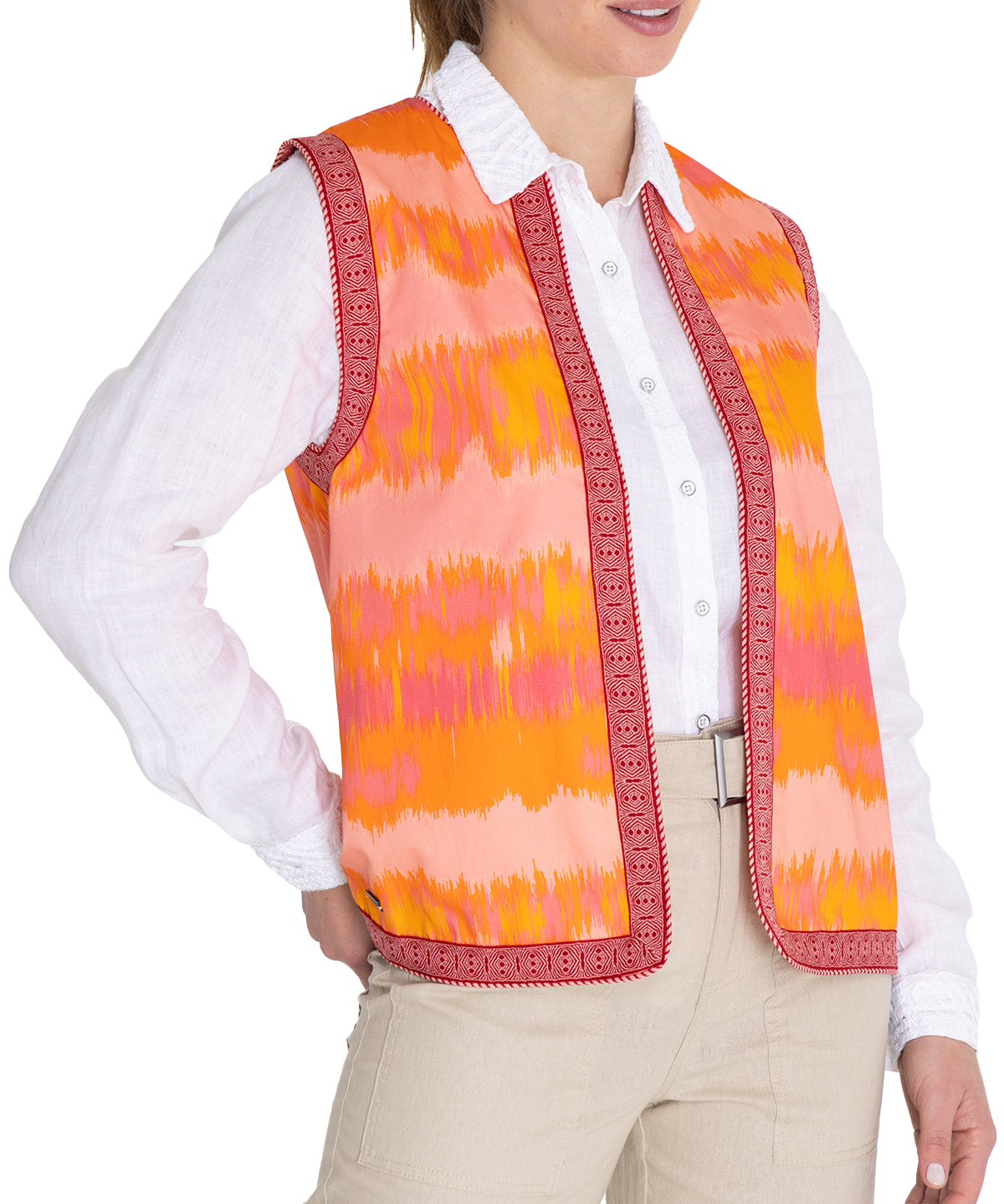 Chaleco Algodón Orgánico Mujer Delfi Rockford