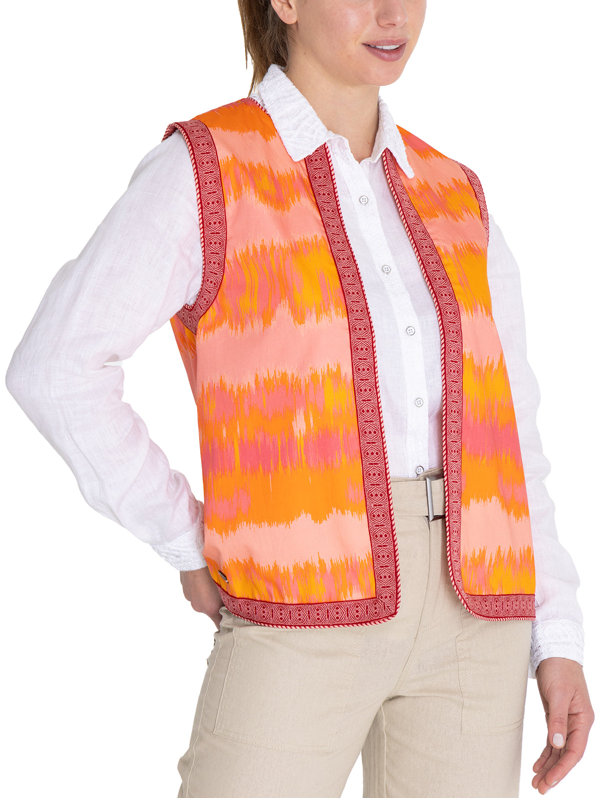 Chaleco Algodón Orgánico Mujer Delfi Rockford