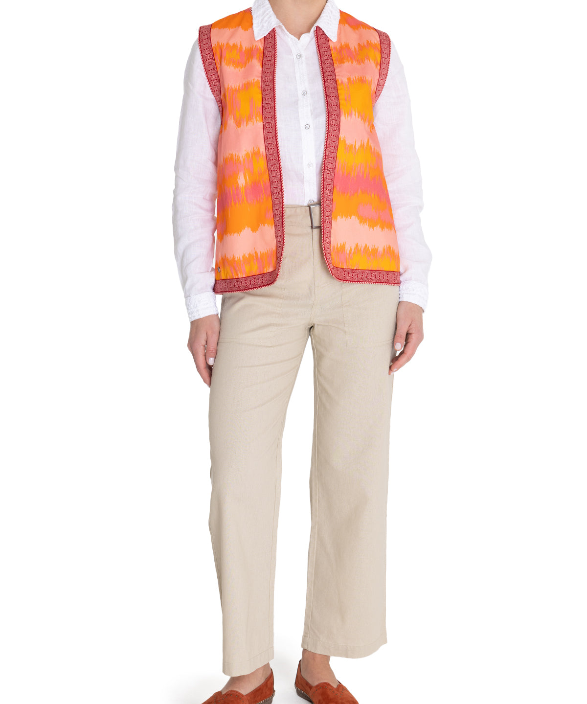 Chaleco Algodón Orgánico Mujer Delfi Rockford