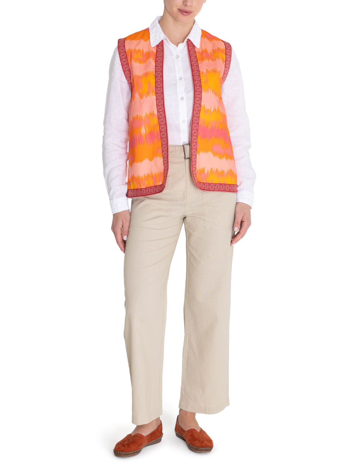 Chaleco Algodón Orgánico Mujer Delfi Rockford