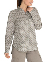 Blusa Lino Orgánico Mujer Lirioprint Rockford