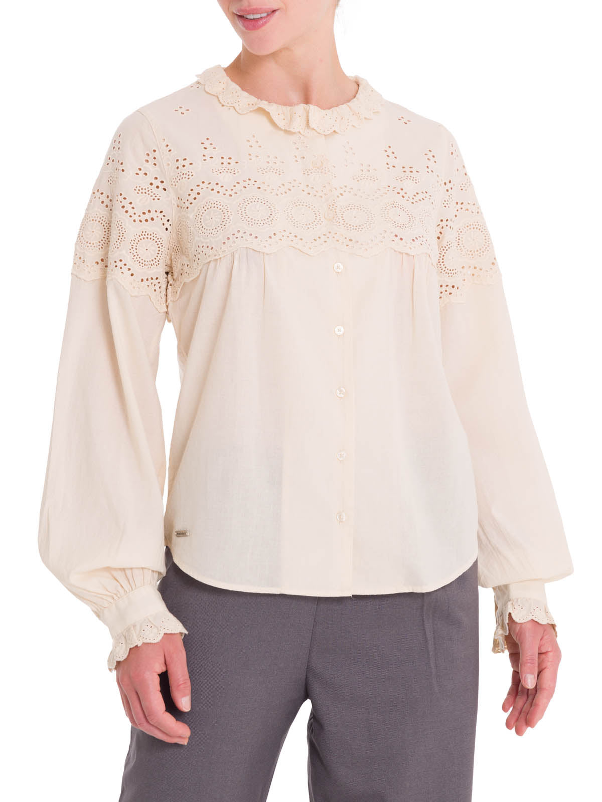 Blusa Algodón Orgánico Mujer Lhotse Rockford