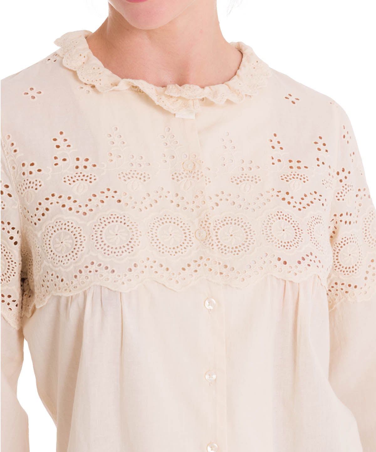 Blusa Algodón Orgánico Mujer Lhotse Rockford