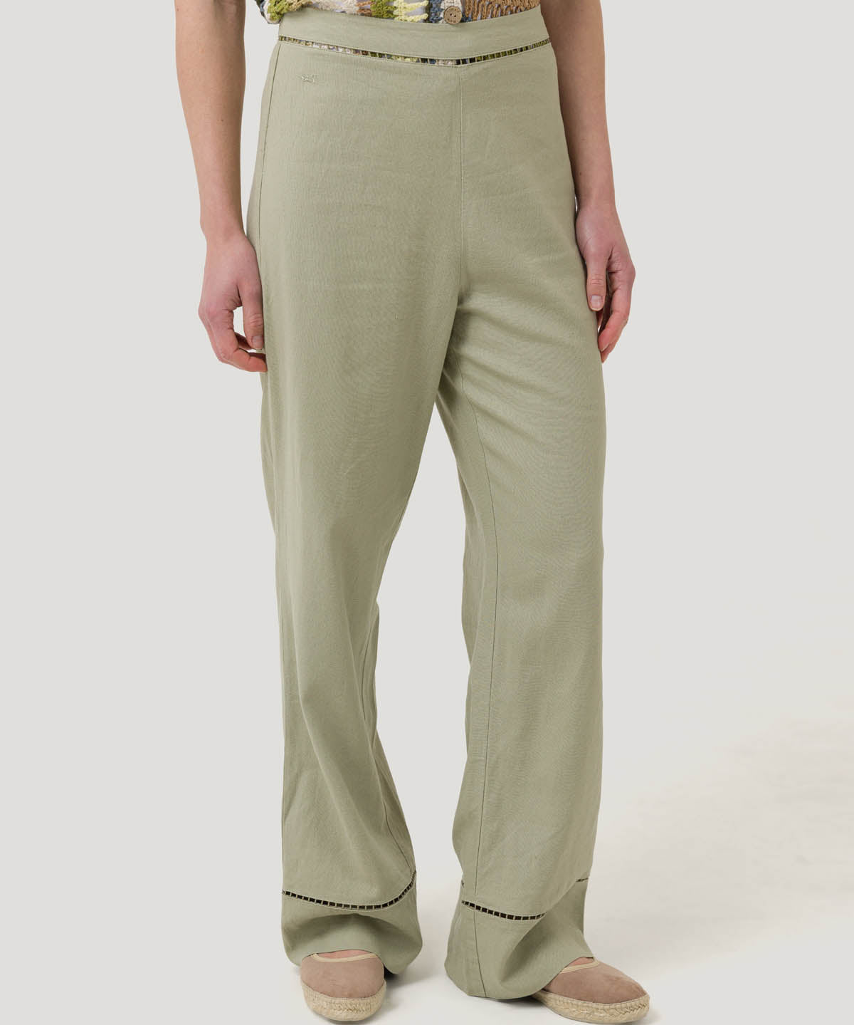 Pantalón Lino Orgánico Mujer Mekong Rockford