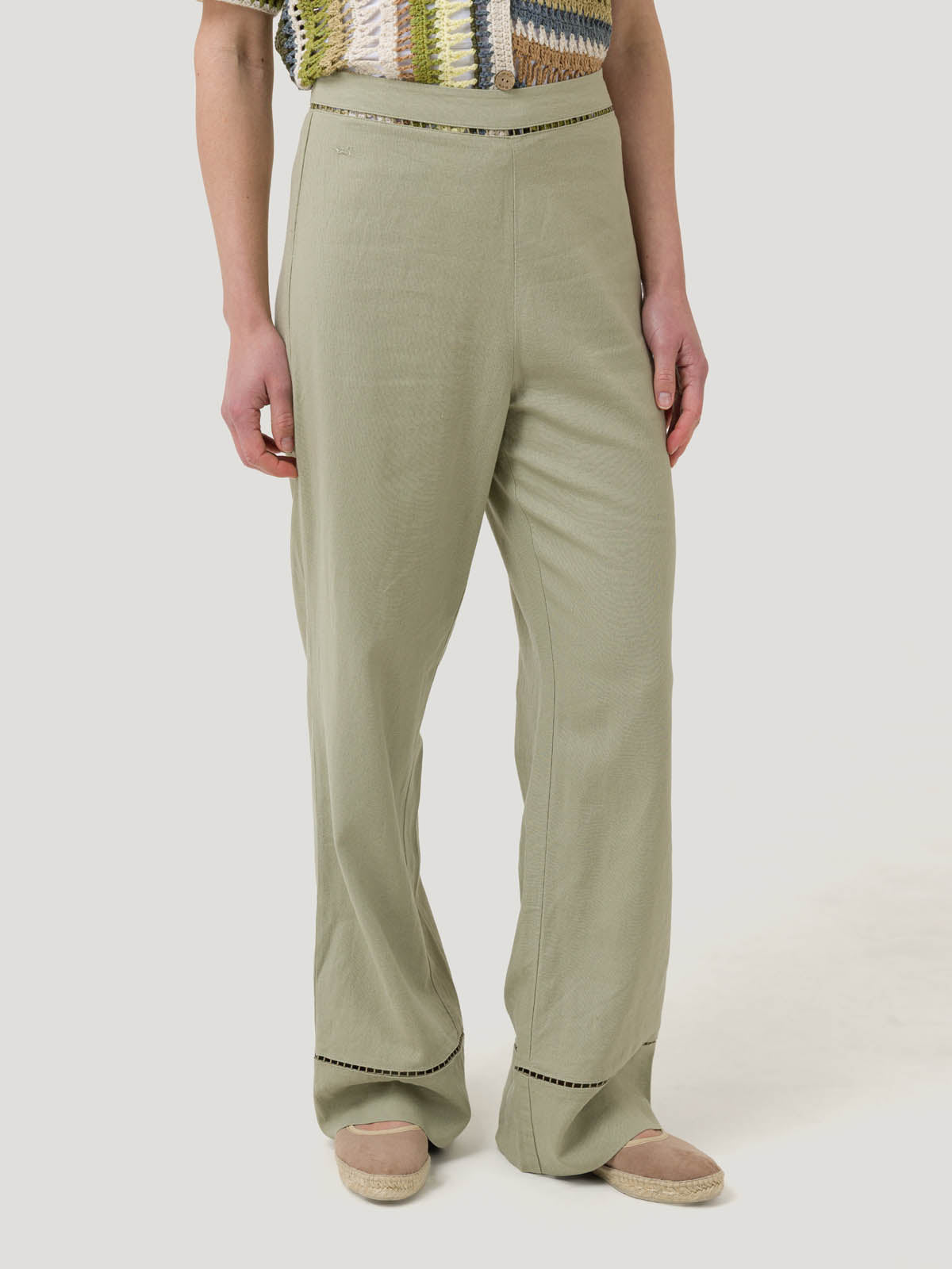 Pantalón Lino Orgánico Mujer Mekong Rockford