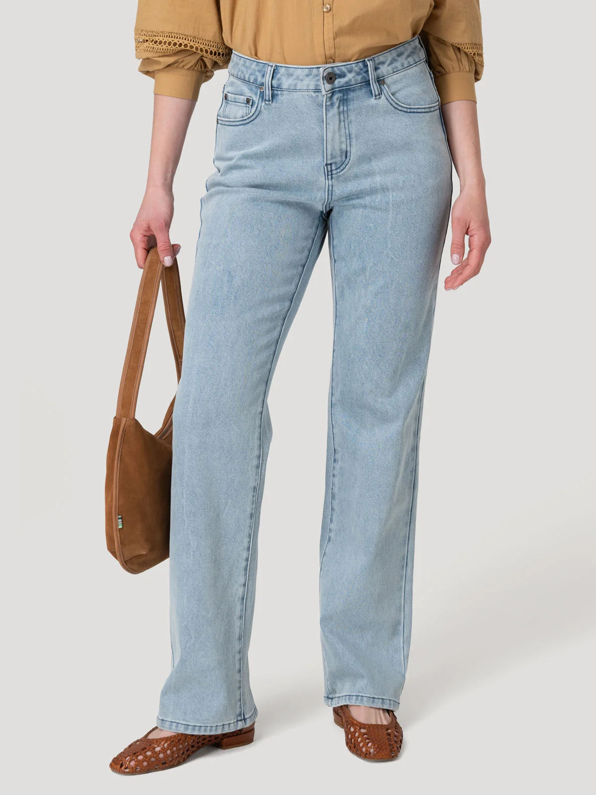 Jeans Fibras Recicladas Mujer Botanica Rockford