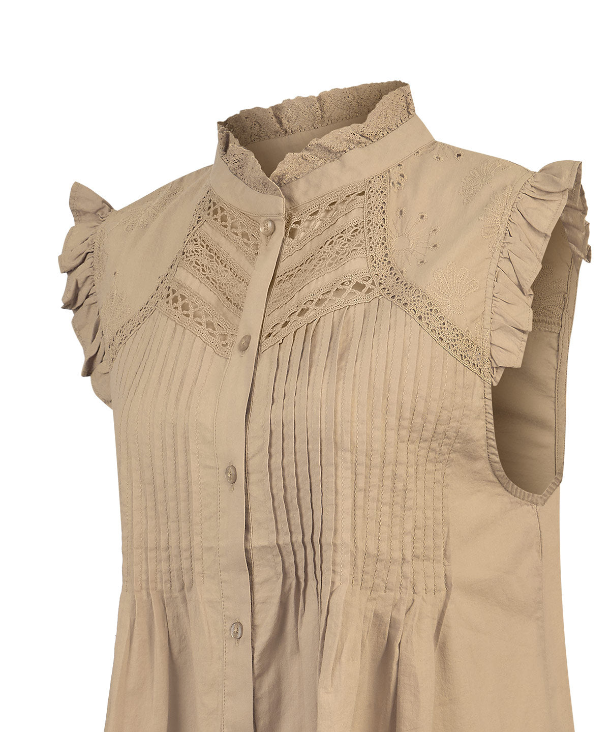 Blusa Algodón Orgánico Mujer Amaui Rockford