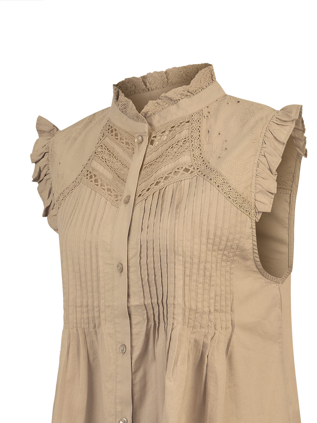 Blusa Algodón Orgánico Mujer Amaui Rockford