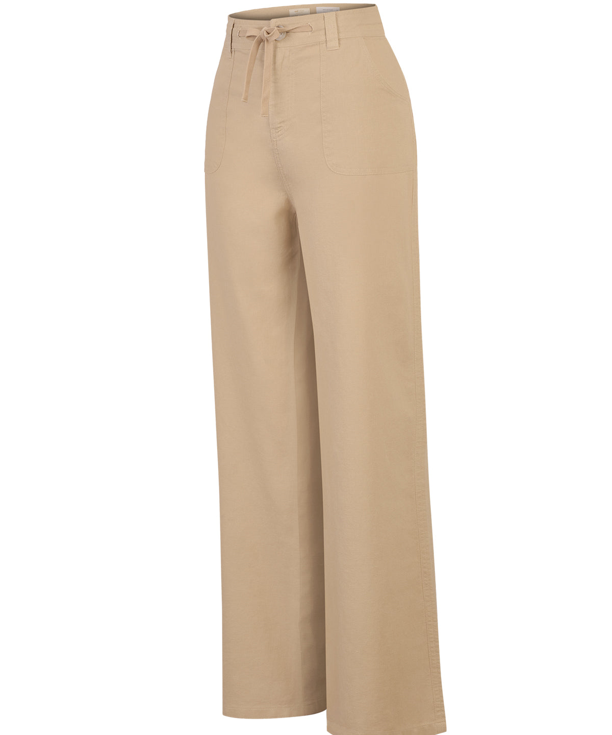 Pantalón Lino Orgánico Mujer Maloys Rockford