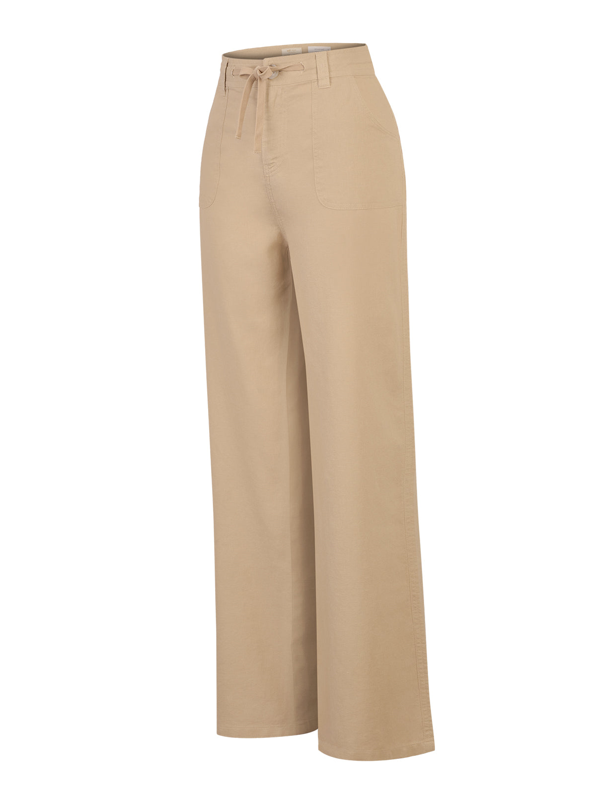 Pantalón Lino Orgánico Mujer Maloys Rockford