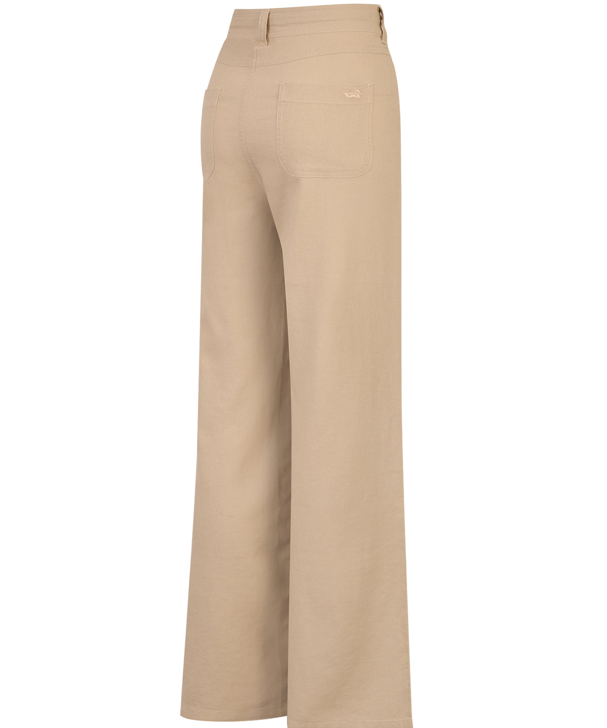 Pantalón Lino Orgánico Mujer Maloys Rockford