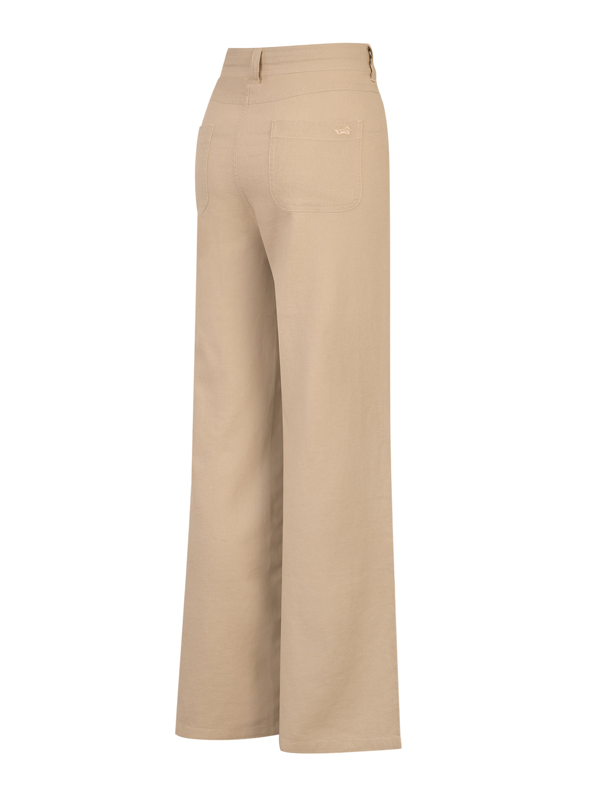 Pantalón Lino Orgánico Mujer Maloys Rockford