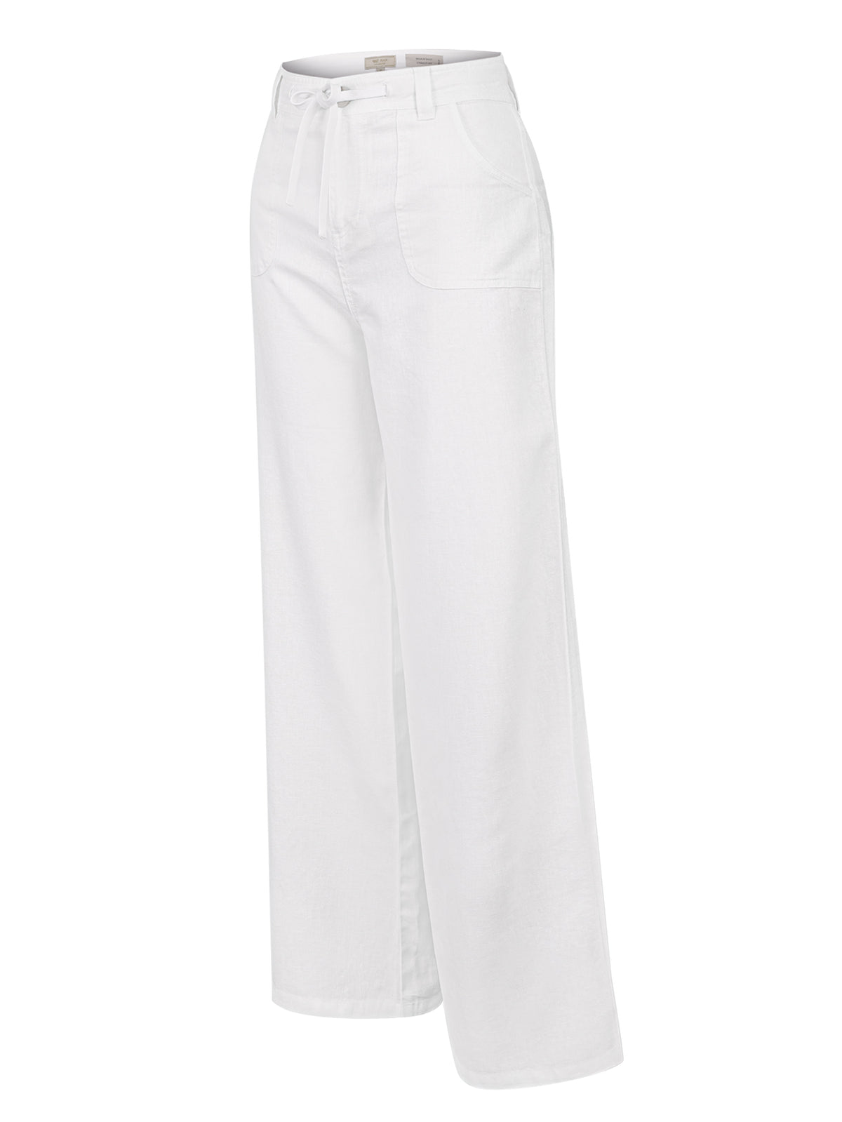 Pantalón Lino Orgánico Mujer Maloys Rockford