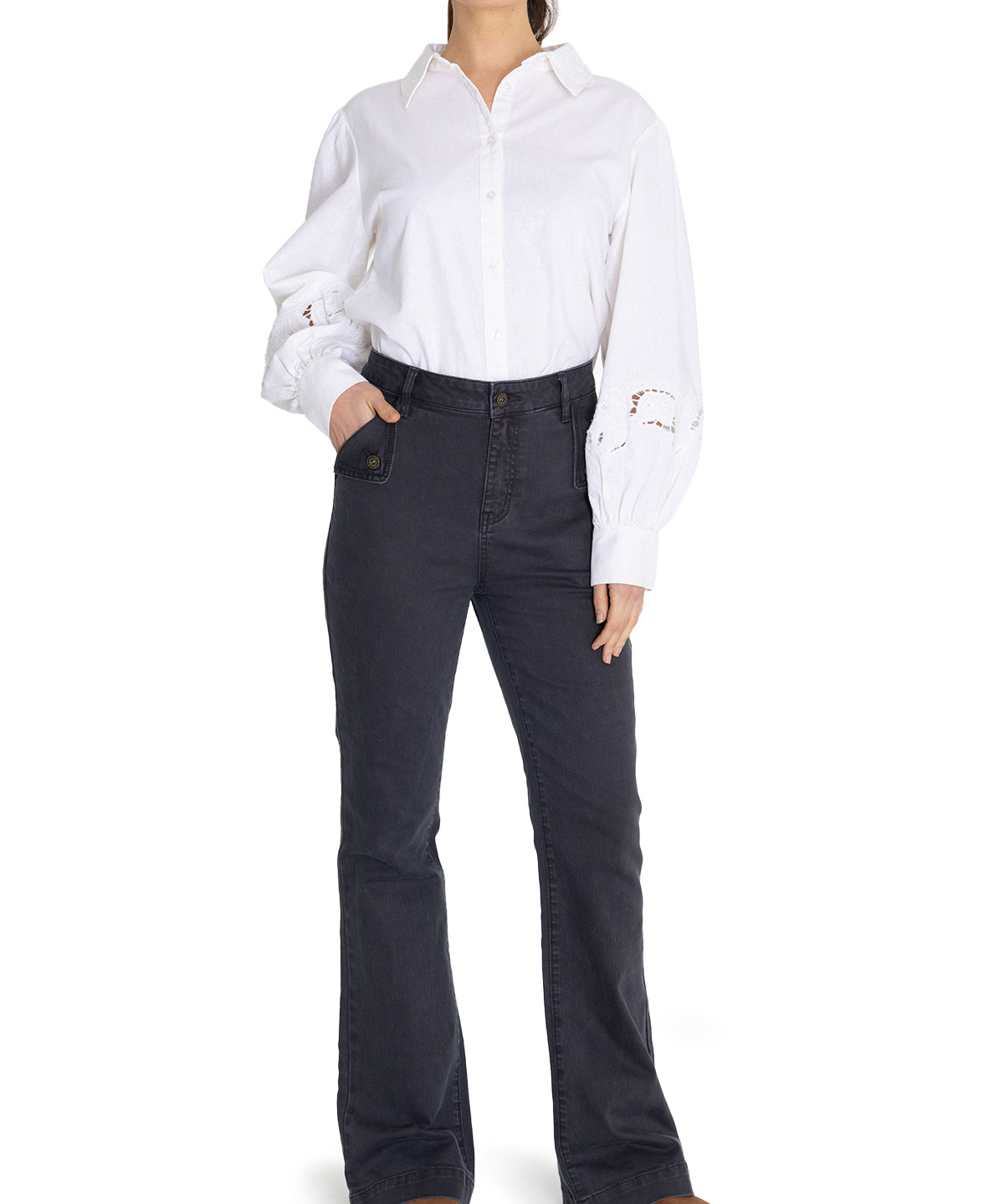 Jeans Algodón Mujer Brick Rockford