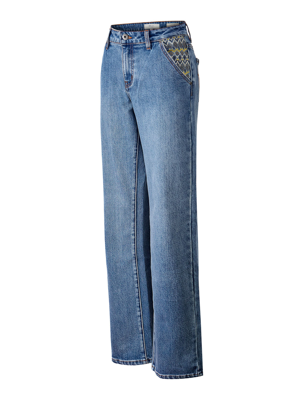 Jeans Algodón Mujer Fitz Rockford