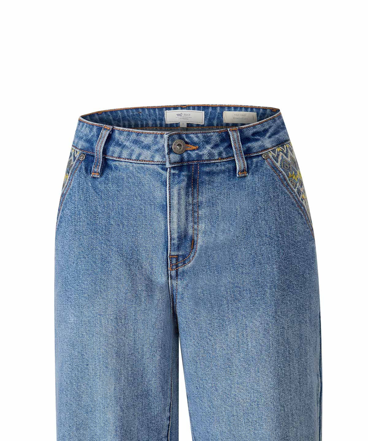 Jeans Algodón Mujer Fitz Rockford