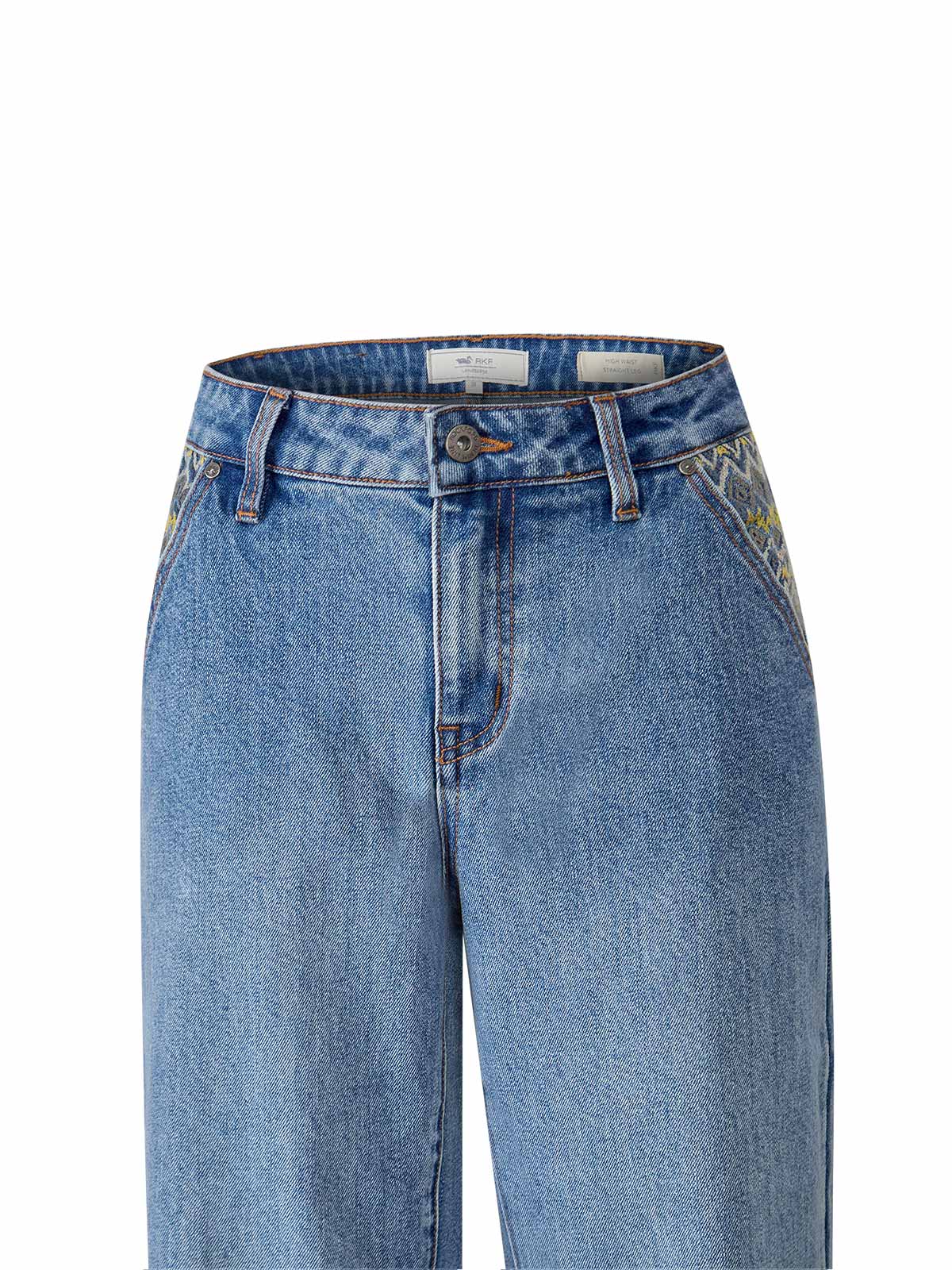 Jeans Algodón Mujer Fitz Rockford