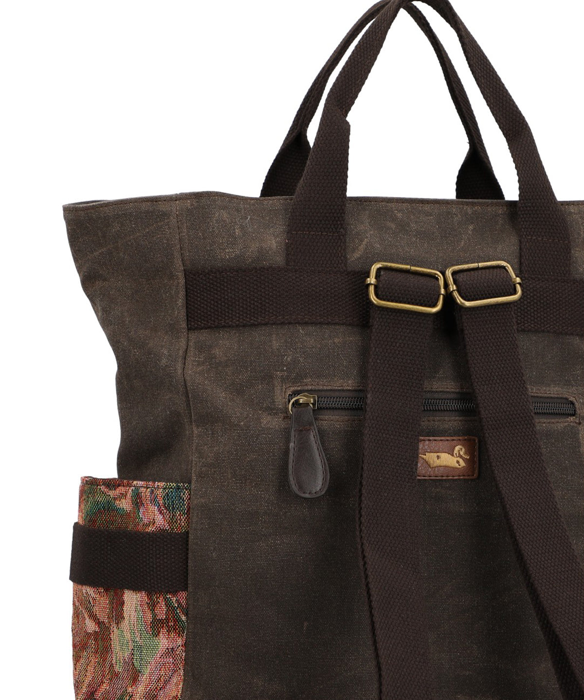 Mochila Para Mujer Textil Itzel Back Marrón Rockford