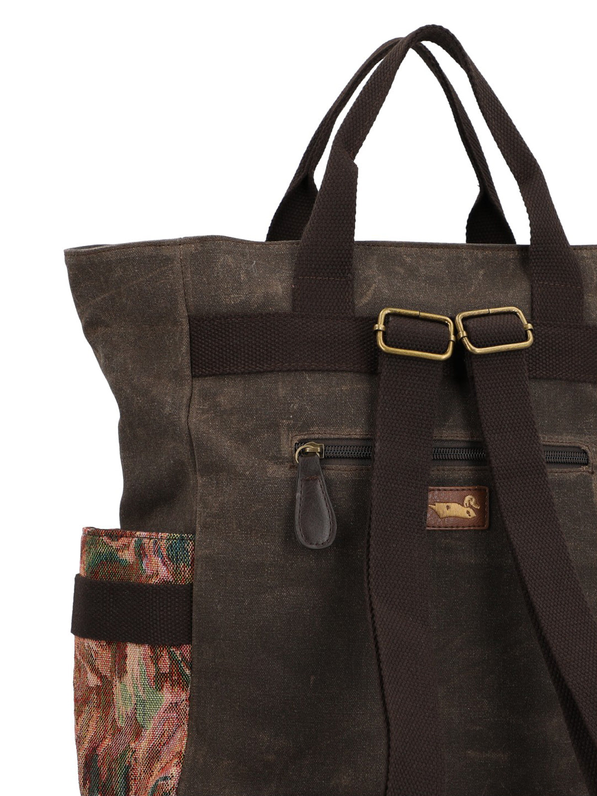 Mochila Para Mujer Textil Itzel Back Marrón Rockford