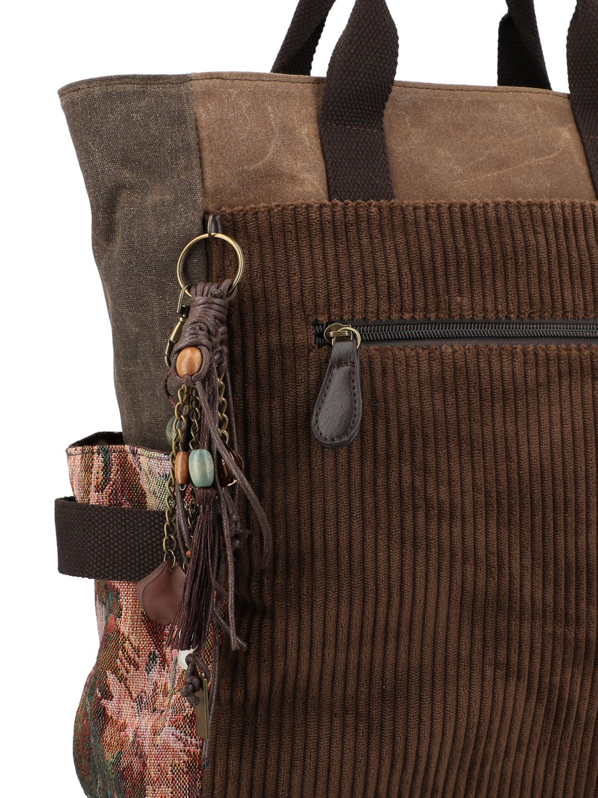 Mochila Para Mujer Textil Itzel Back Marrón Rockford