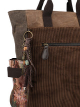 Mochila Para Mujer Textil Itzel Back Marrón Rockford
