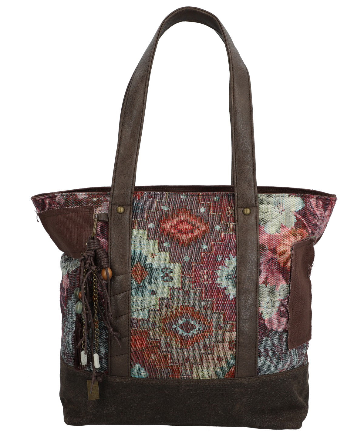 Mochila Para Mujer Textil Fauii Tote Marrón Rockford