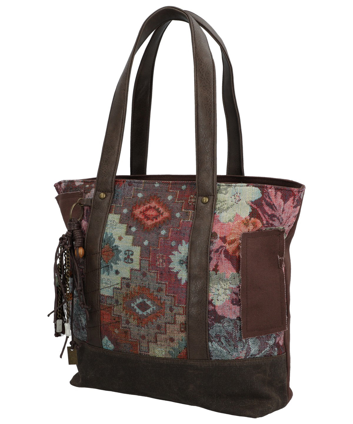 Mochila Para Mujer Textil Fauii Tote Marrón Rockford