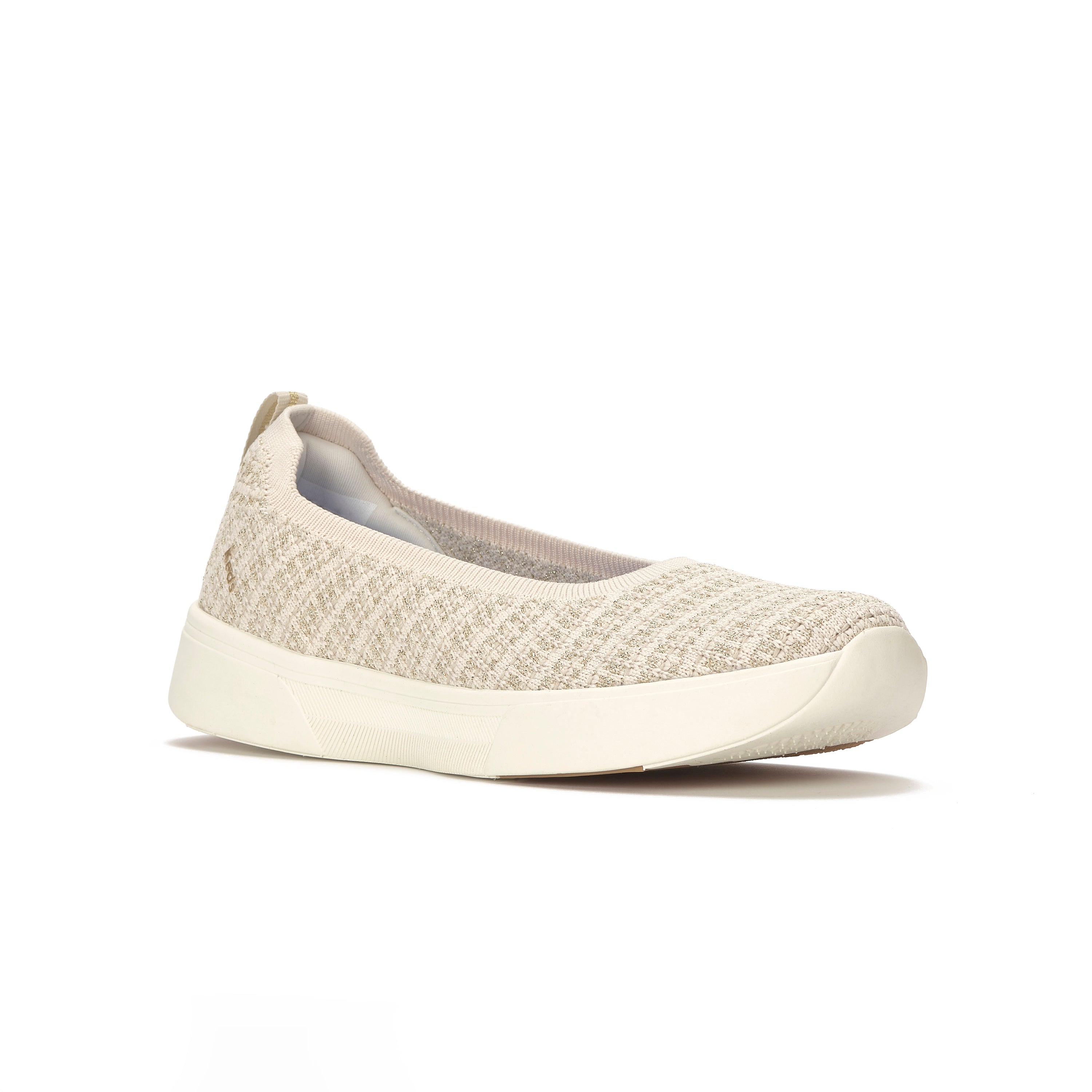 Zapatilla Para Mujer Textil Blisswalk Skimmer Tweed Eng Knit Blanco Keds